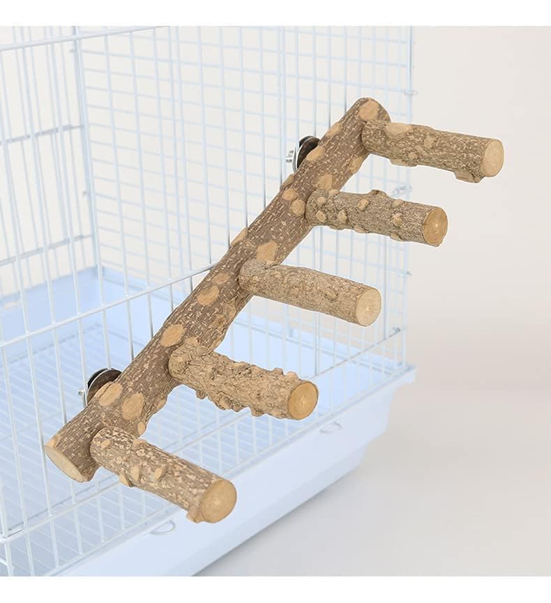 AWXZOM cage-setup nature perches improve small-animal habitat