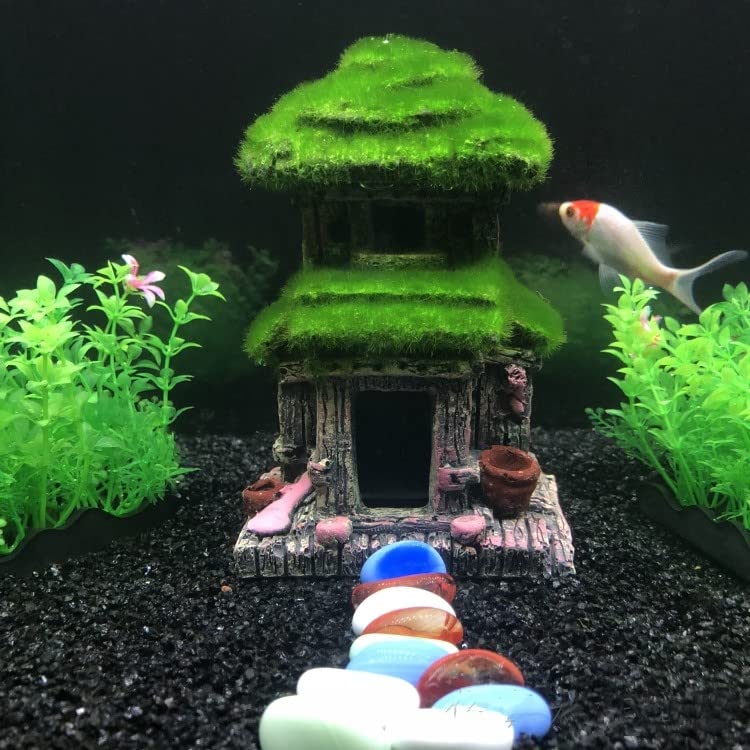 AWXZOM Fish House packaged inset shows ready-to-deploy decor.