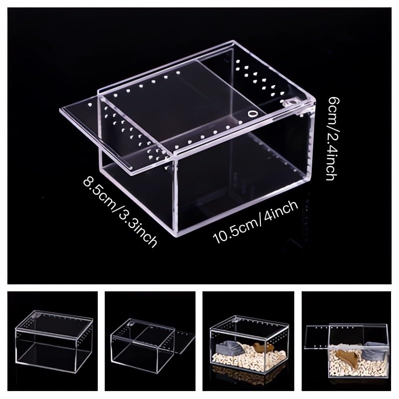 AWXZOM magnetic closure lid keeps pets secure during feeding and maintenance