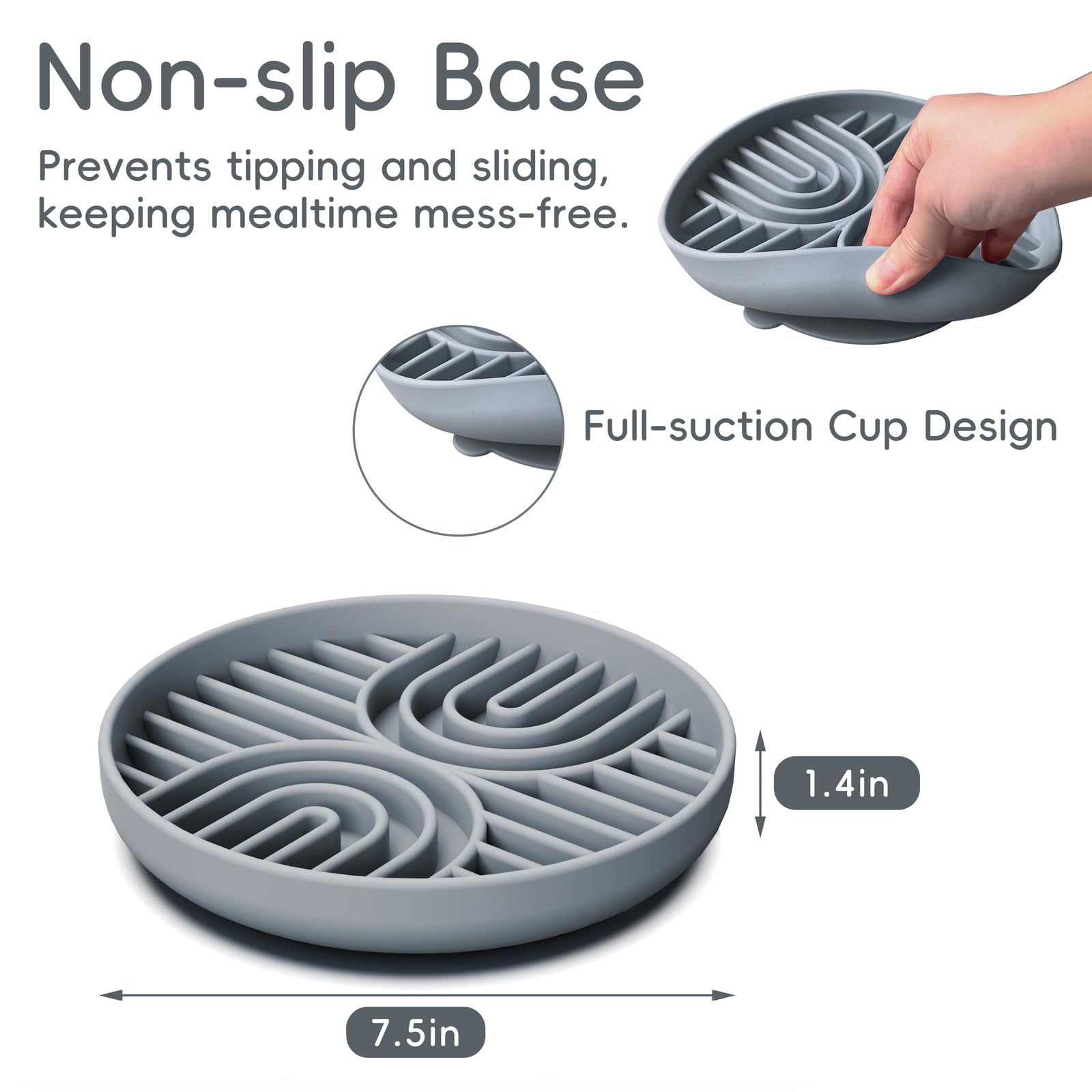 AXEFUN dishwasher-safe design ensures quick cleanup after meals.