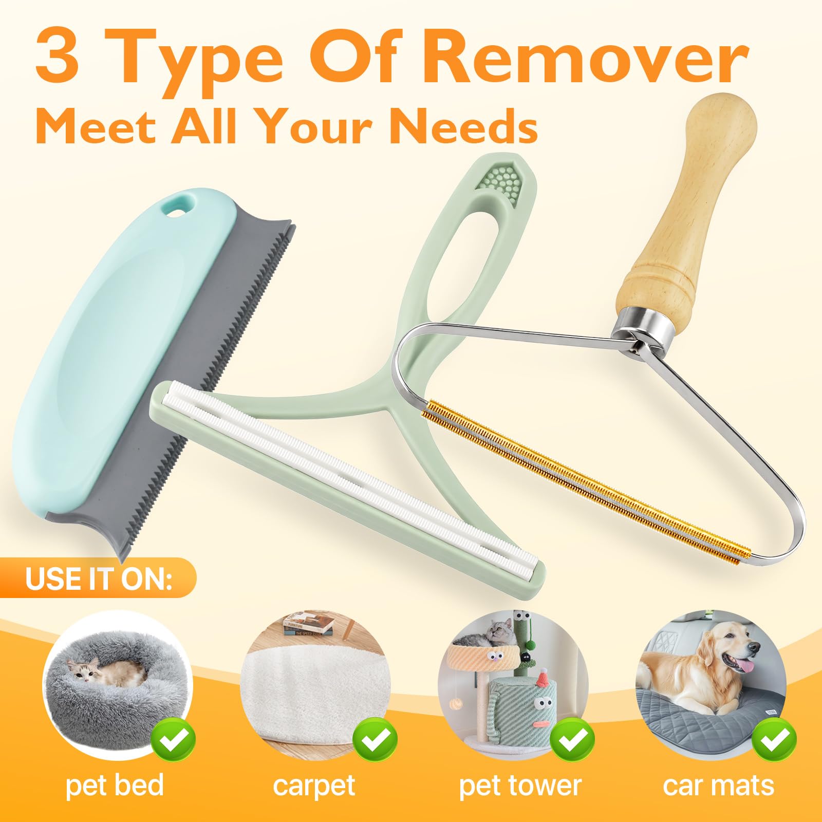 AXEGY furniture-friendly tool revives couches and blankets with easy strokes.