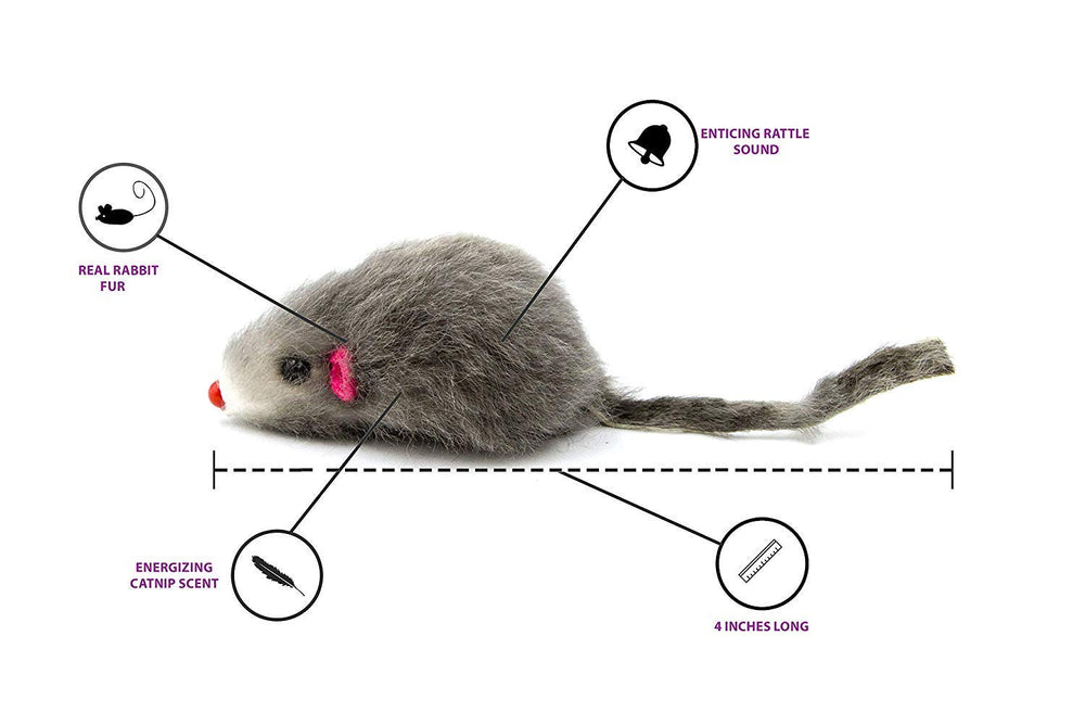 AXEL PETS interactive-cat-play-mice designed for independent play and daily exercise