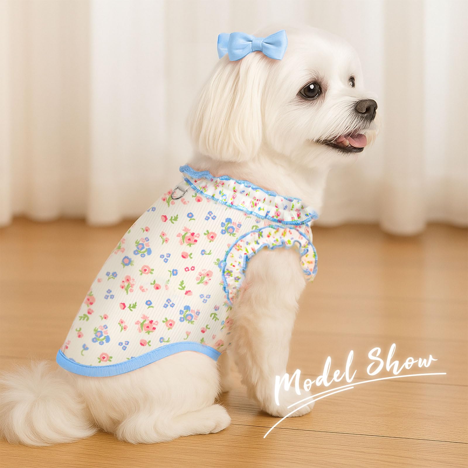 AXIIJGL toilet-friendly dog shirt offers easy pee access during walks.