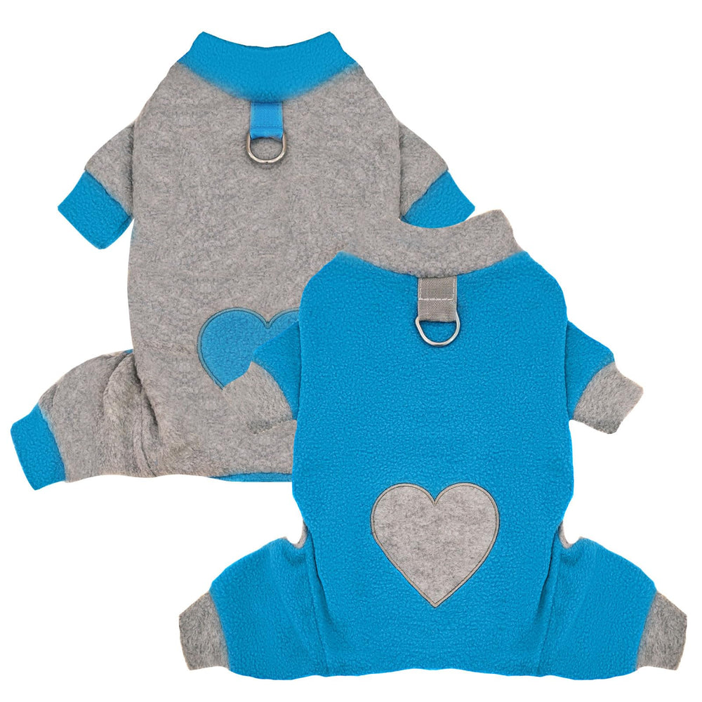 AXIIJGL PJS love pattern puppy showcases cozy, stylish warmth for small dogs