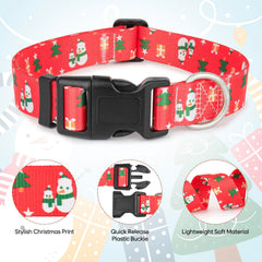 Ayaseen safety buckle and D-ring collar secures leash connection