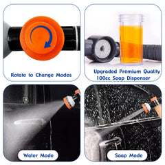 AYBBSHOW soap dispenser foamer mode for quick shampoo application