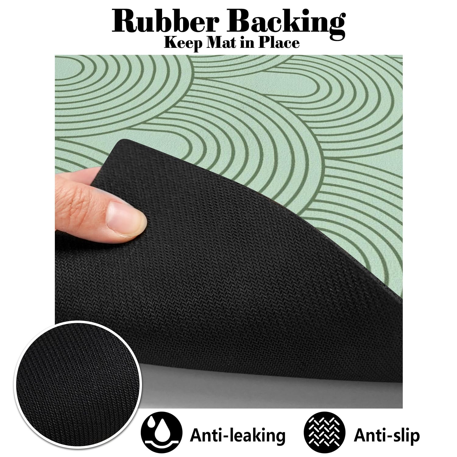 Ayiashiab cat litter mat-compatible layer protects floors from stray litter.