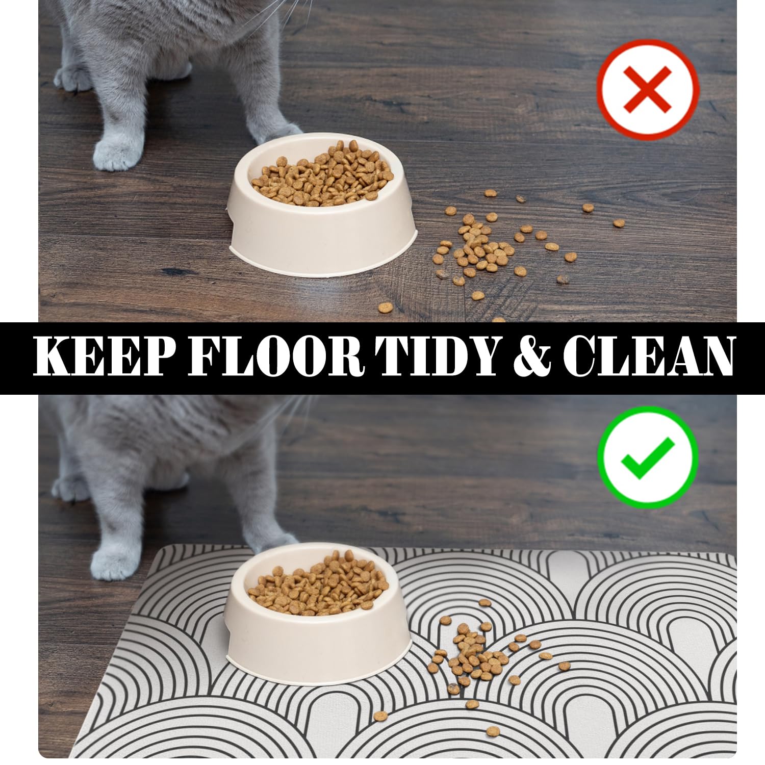 Ayiashiab dog mat easy-clean roll storage for compact care and portability
