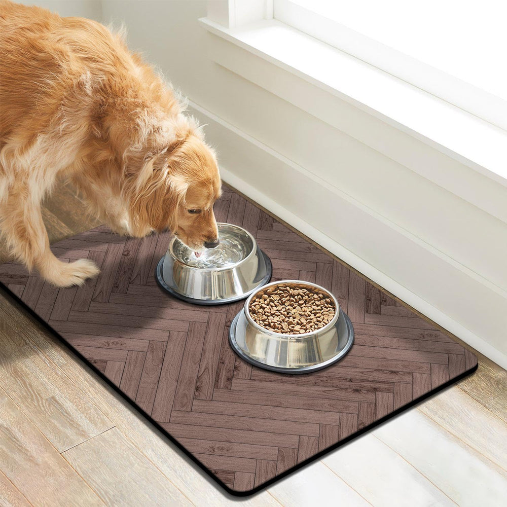 Ayiashiab dog mat roll-up storage for travel and compact storage.