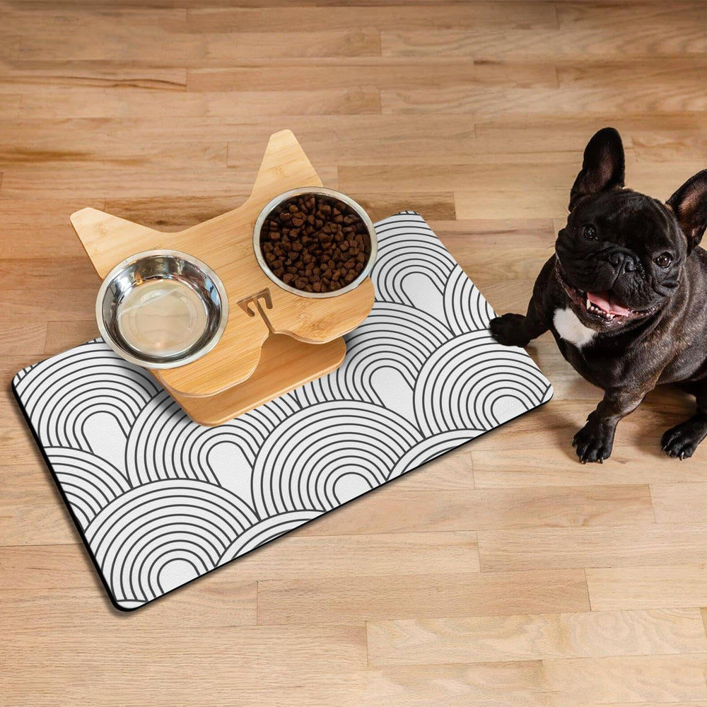 Ayiashiab pet mat eco boho design adds stylish eco-friendly space