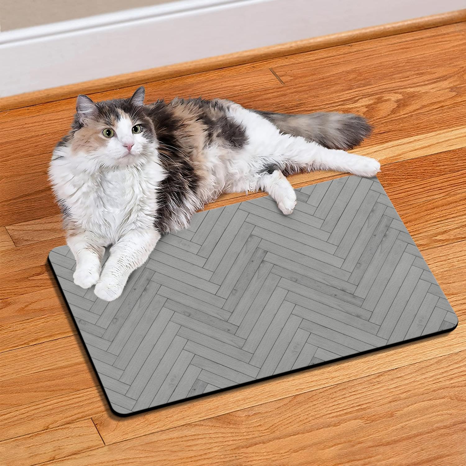 Ayiashiab pet-sleep-mat-durable surface offers comfortable rest.