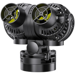 Aysoner wave maker pump assembly demonstrates compact design for tight tanks.