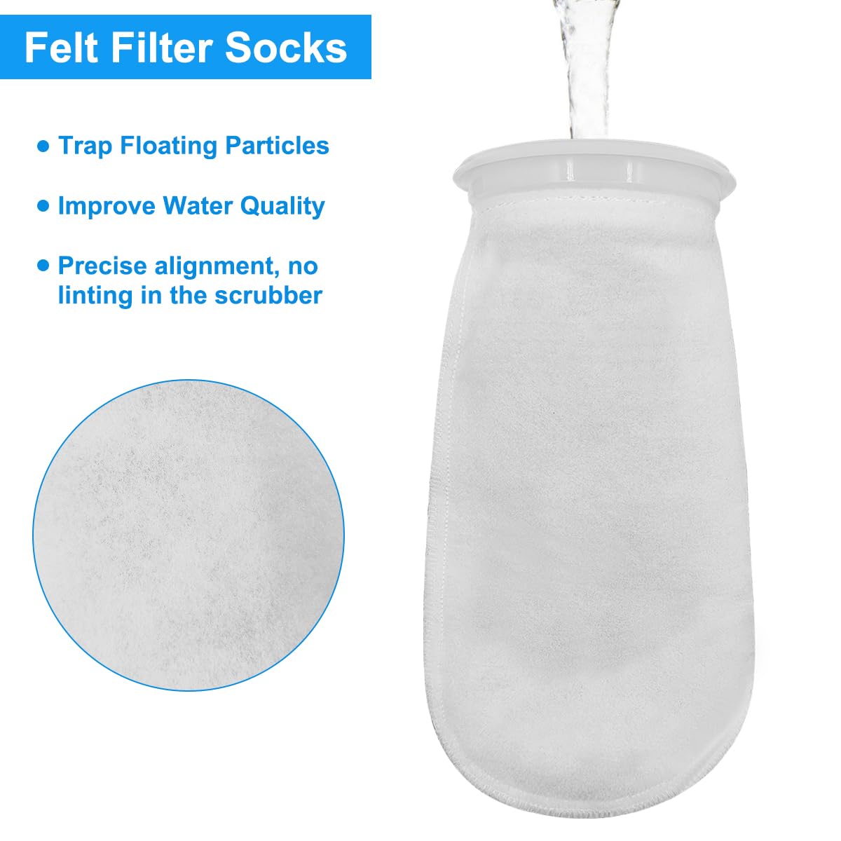 AYWFEY durable polyester sock with sturdy construction for long life.