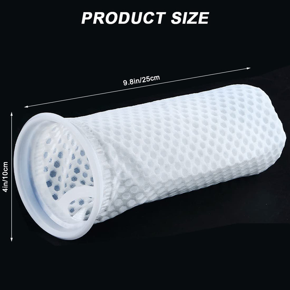 AYWFEY filter sock showcases dense interior 3D honeycomb for efficient filtration and easy cleaning.