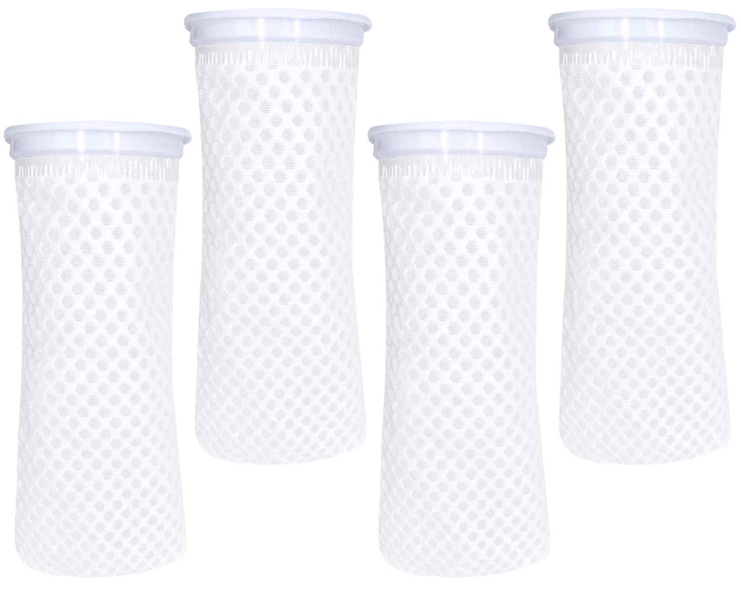 AYWFEY ring filter sock honeycomb design concentrates debris while preserving steady water flow.
