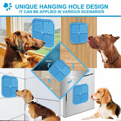 Azyh licking mat dishwasher-safe design enables quick cleanup after feeding sessions.
