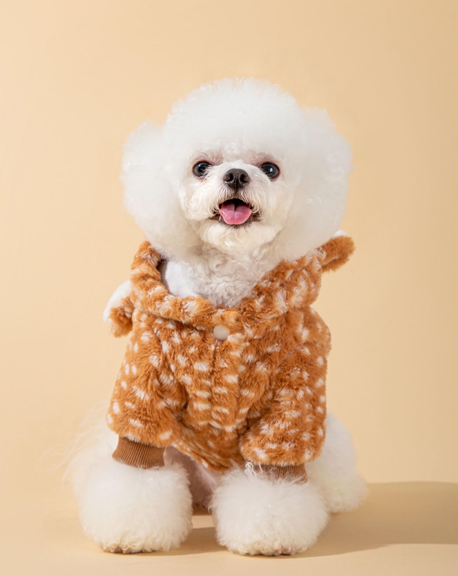 AZA Reindeer dog costume durable material ensures long-lasting pet wear