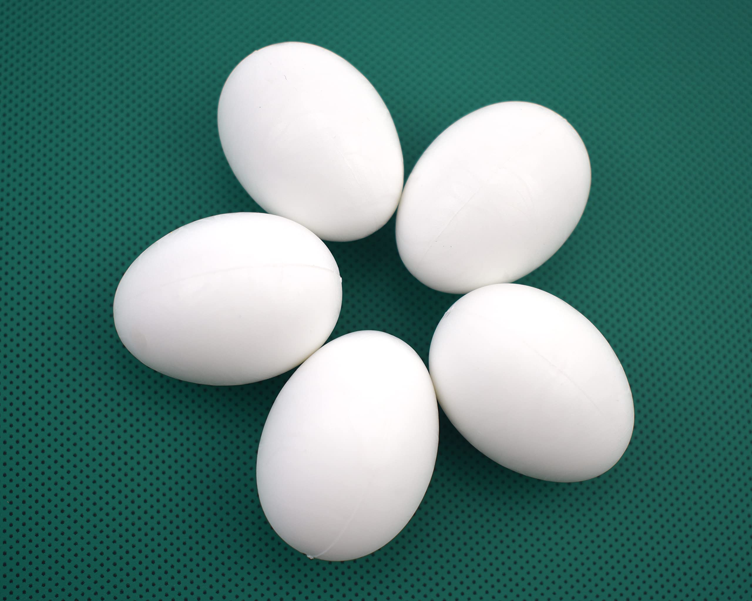 Azatemgo 10-piece set offers durable, odor-free eggs for hobbyist keeps.