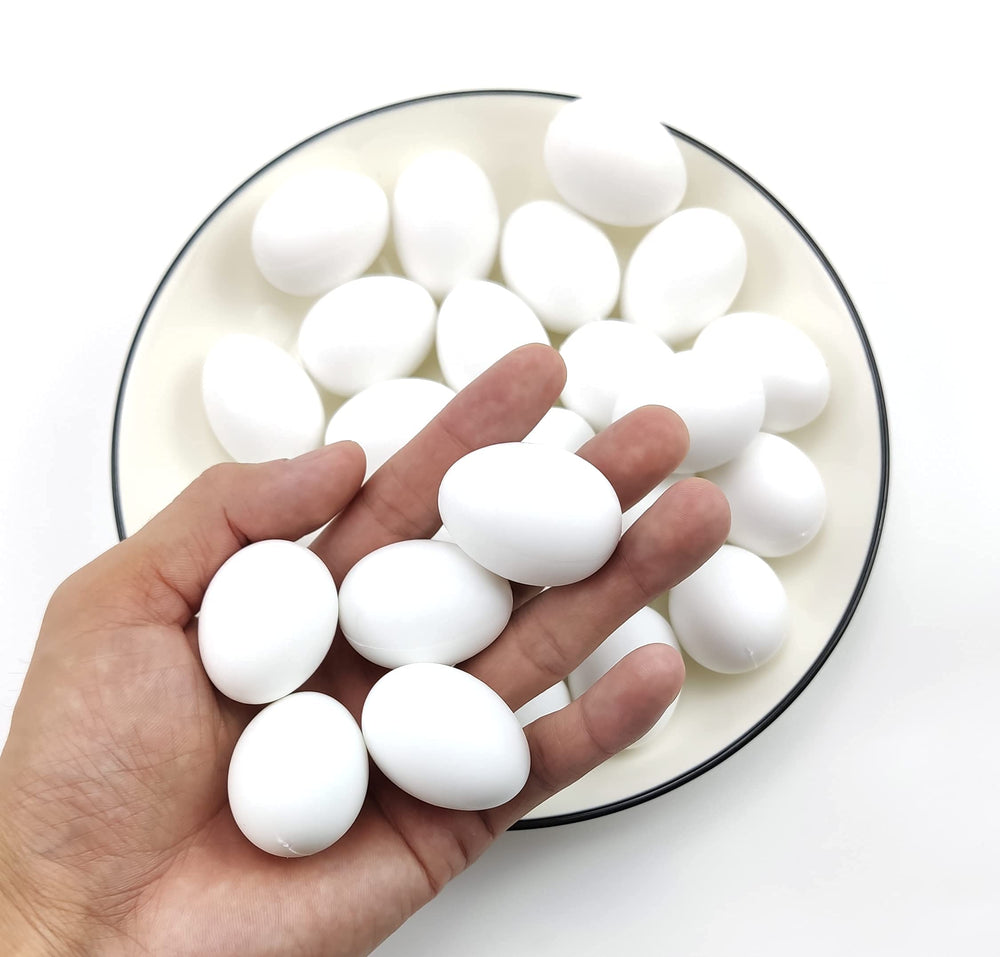 Azatemgo eggs mimic natural shapes for decorative displays and Easter crafts.