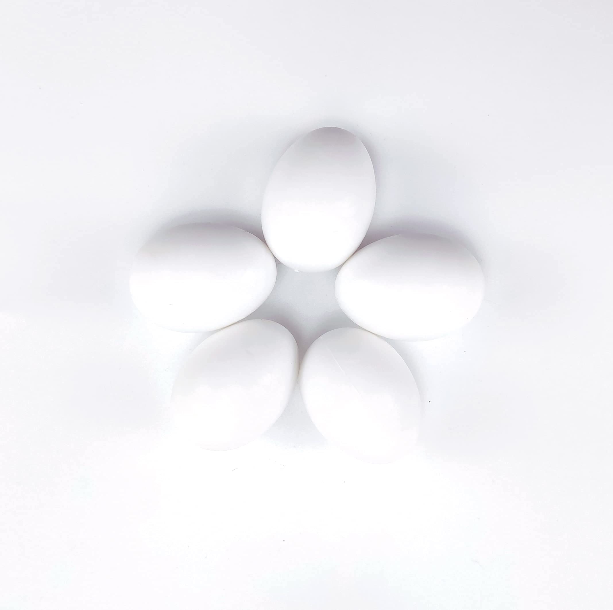 Azatemgo pigeon eggs suit toys, décor, and Easter projects with versatility.