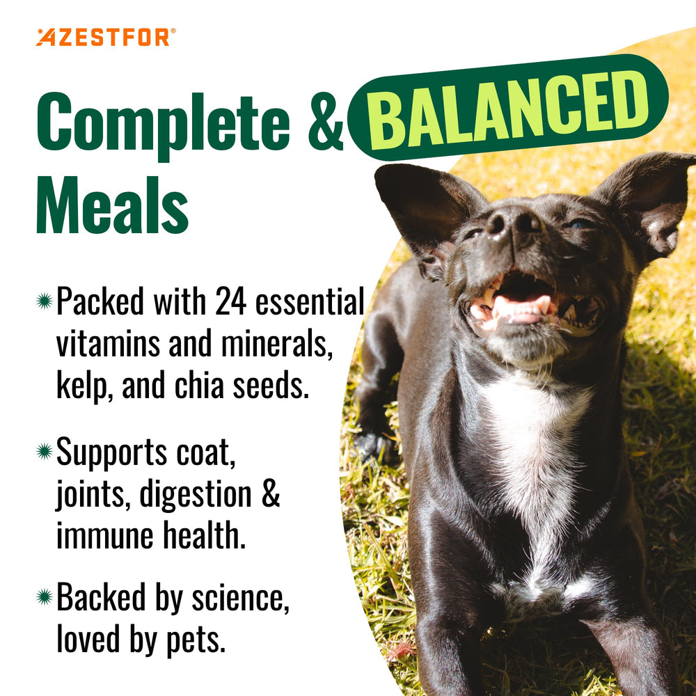Azestfor chia seeds omega-3-6 add fatty acids for skin and coat.