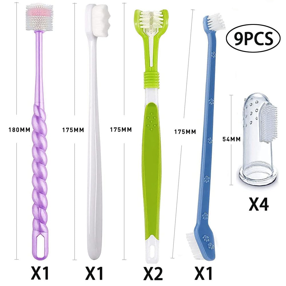 AZOFFYIU angled brush for gum-line care promotes effective brushing angles