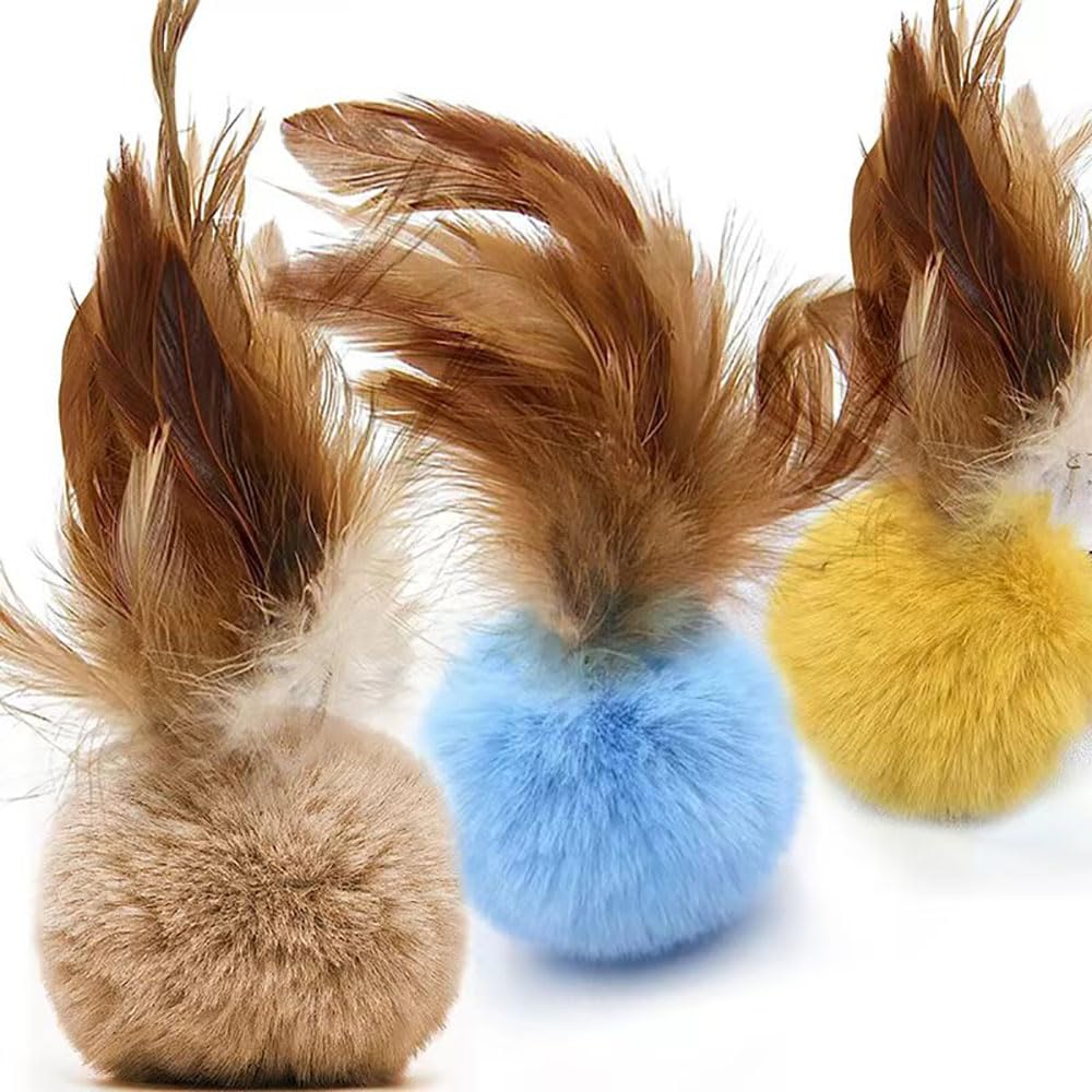 AZOFFYIU cat wand toy with bell invites engagement and focus