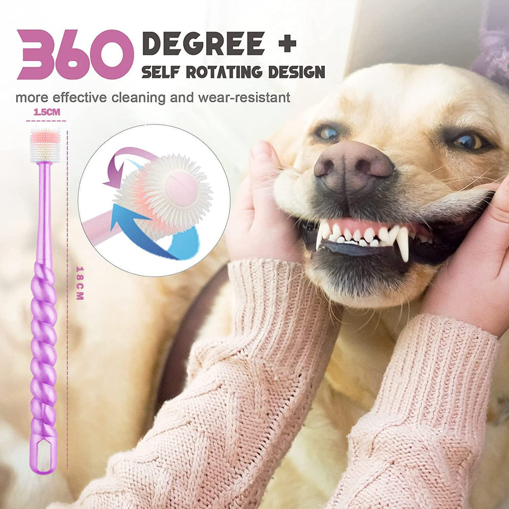 AZOFFYIU pet dental care kit promotes calm routine and easy storage