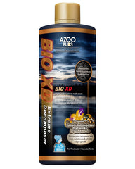 Azoo AZOOPLUS BIO XD bottle closeup showing potent nitrifying bacteria