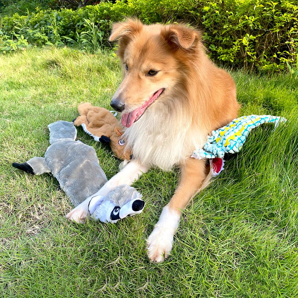 AZSSMUK dog squeaky toy in action during playtime to reduce boredom