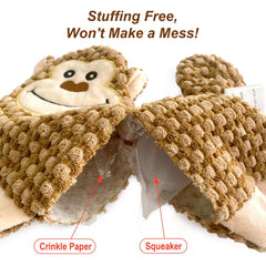 AZSSMUK toy with squeaker and crinkle for interactive fun and focus.