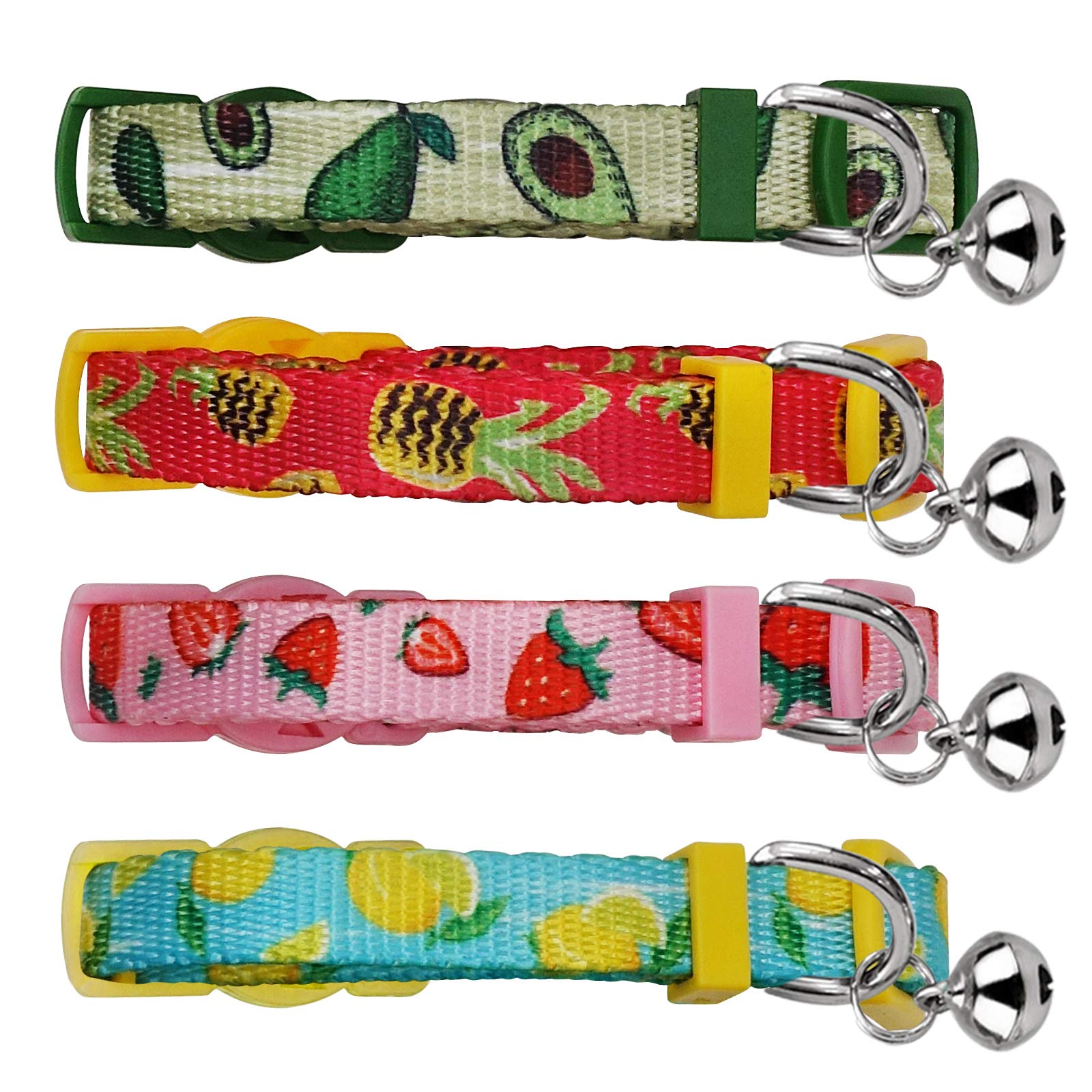 azuza kitten collar soft bell detail highlighting hearing-safe design