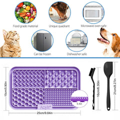 Azyh Licking Mat made of food-grade silicone for safety