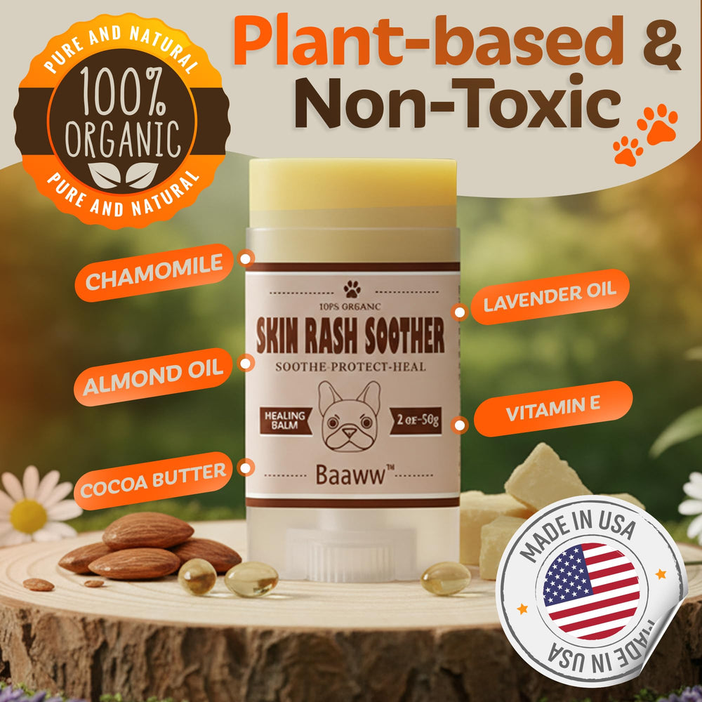 Baaww allergy relief skin care ingredients list highlighted