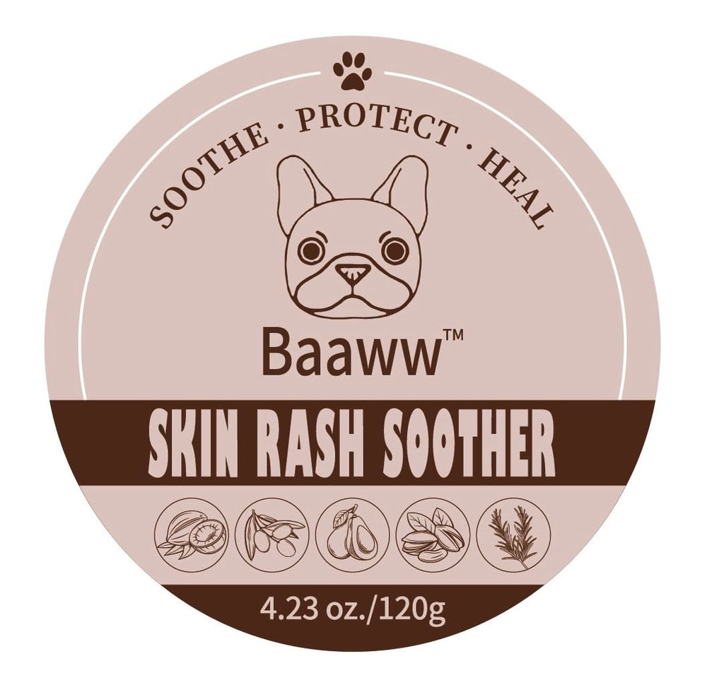 Baaww dog-skin-soother-cream absorbs quickly to relieve dryness and irritation