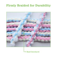 Baba&Nana soft fleece tug toy for gentle, teeth-safe play sessions.