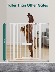 BABELIO gate extensions assembly demonstrates easy width adjustments for narrow openings