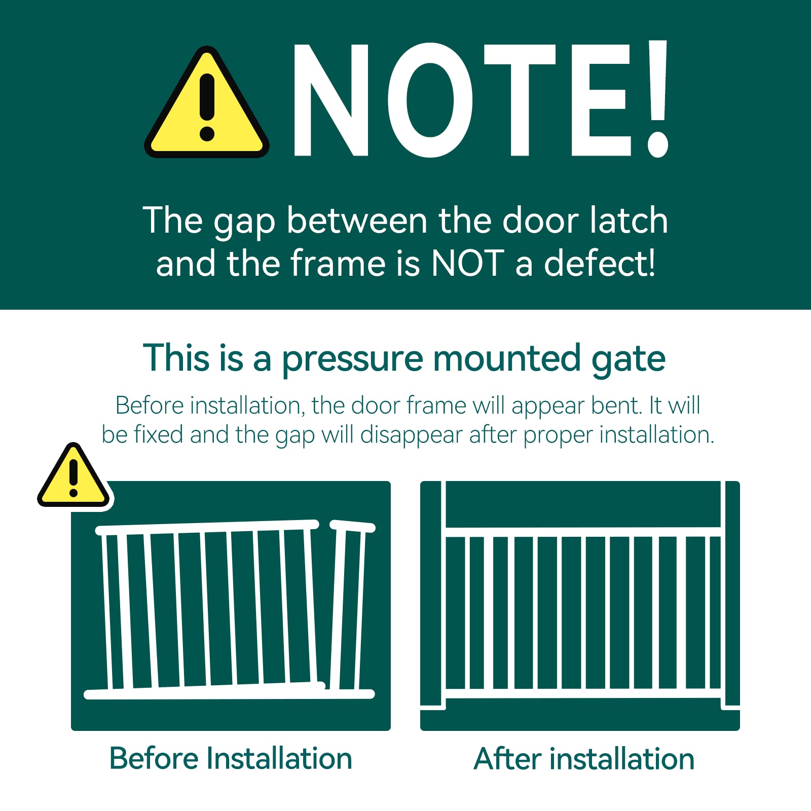 BABELIO durable metal gate withstands energetic pets