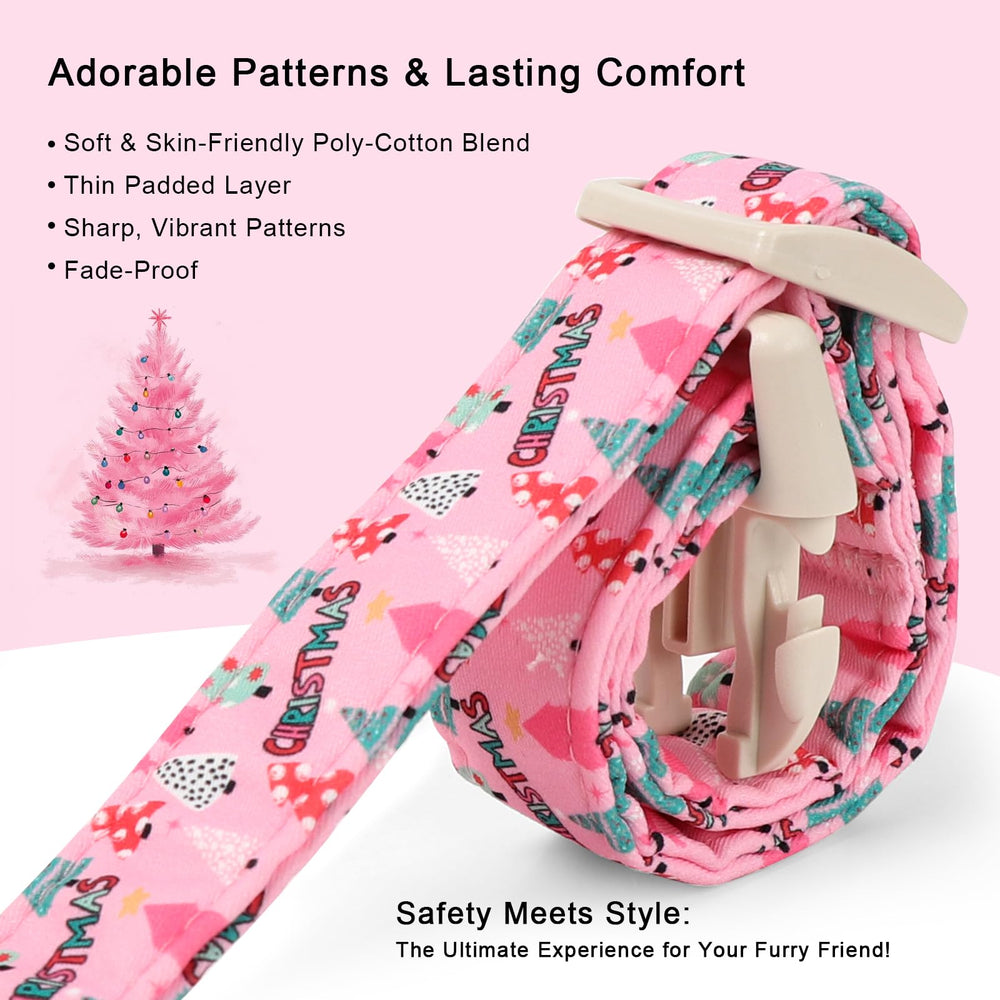 Babole Pet adjustable dog collar with secure D-ring for leash