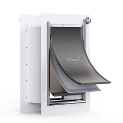 Baboni pet door wall with 3-flap frame for easy access and independence