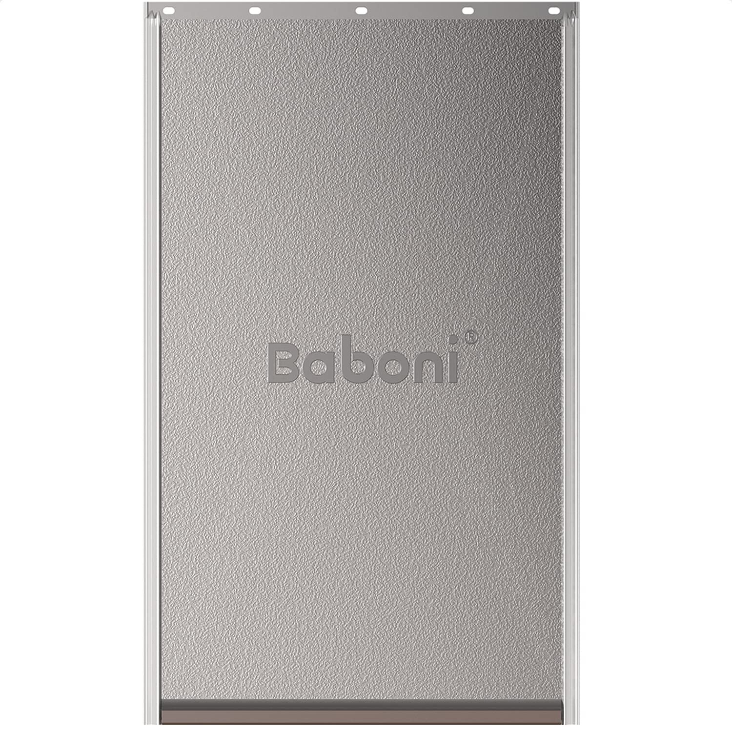 Baboni replacement flap for large dog/cat door with secure open fit.