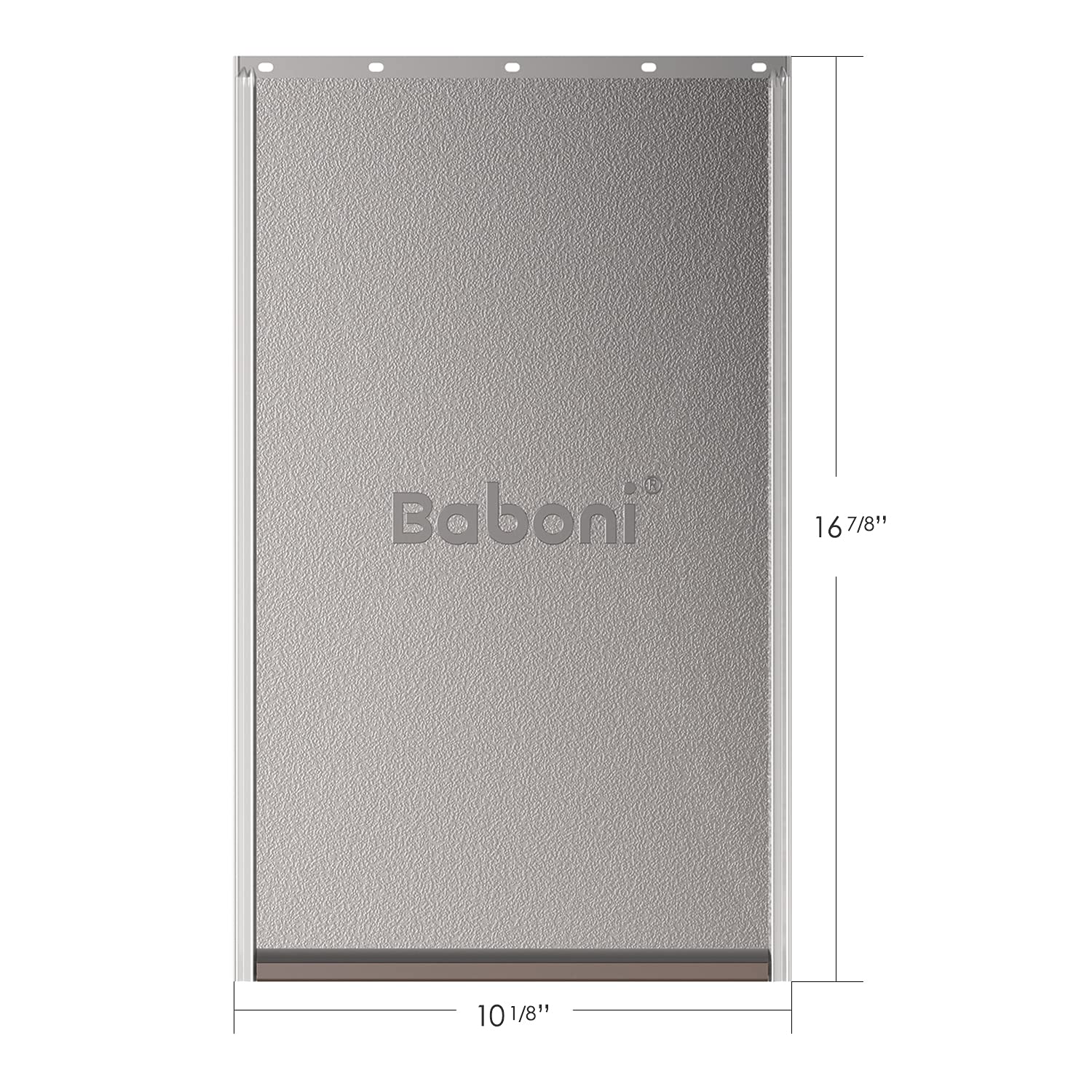 Baboni replacement flap large with screws included for easy install and durable seal.
