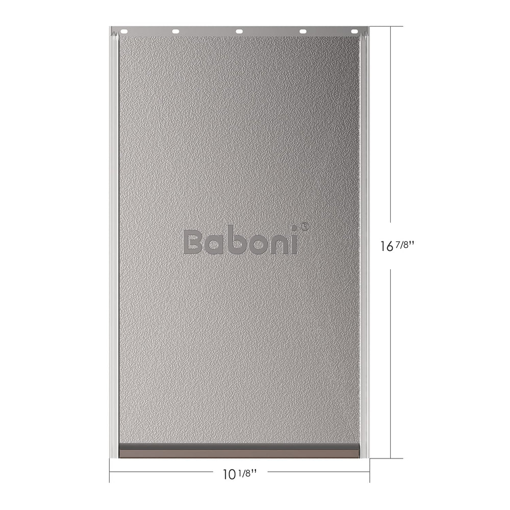 Baboni replacement flap large with screws included for easy install and durable seal.