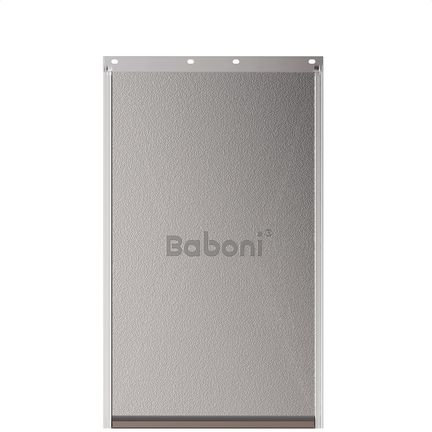 Baboni replacement flap closeup demonstrates magnetic seal for weather protection.