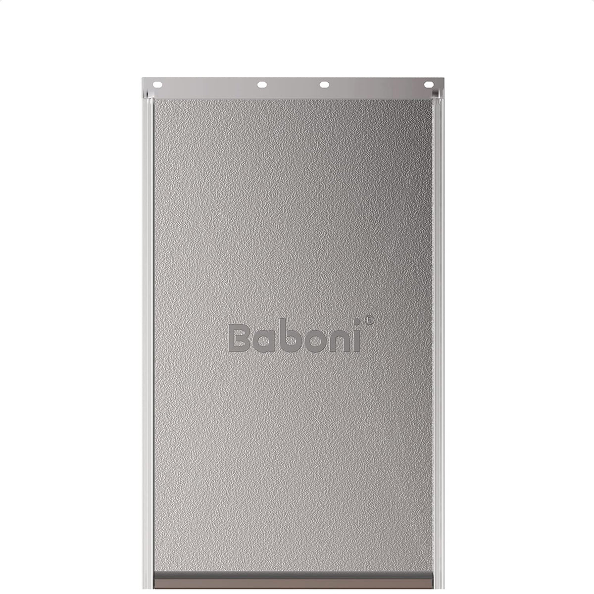 Baboni replacement flap closeup demonstrates magnetic seal for weather protection.
