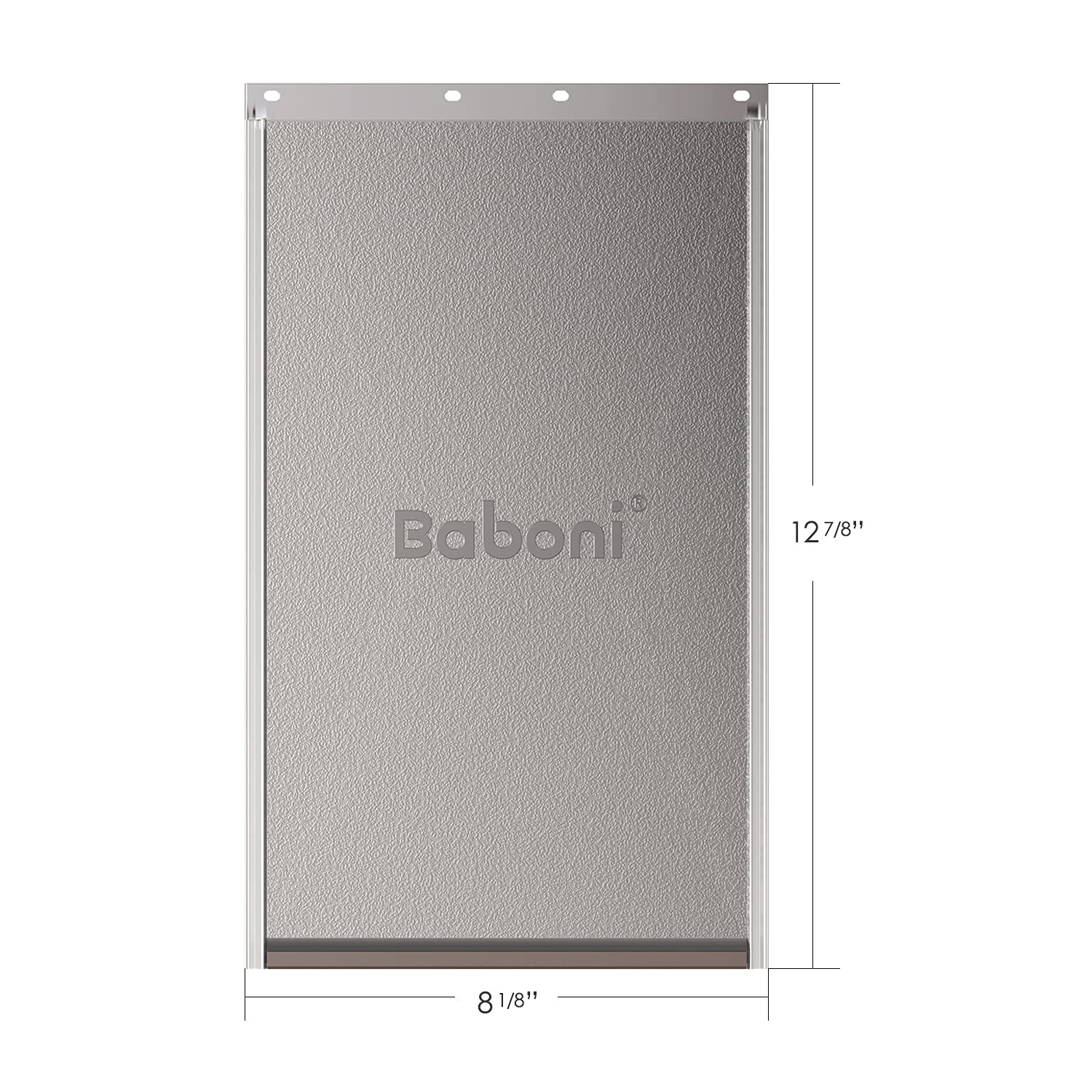 Baboni replacement flap showing simple installation with screwdriver for quick setup.