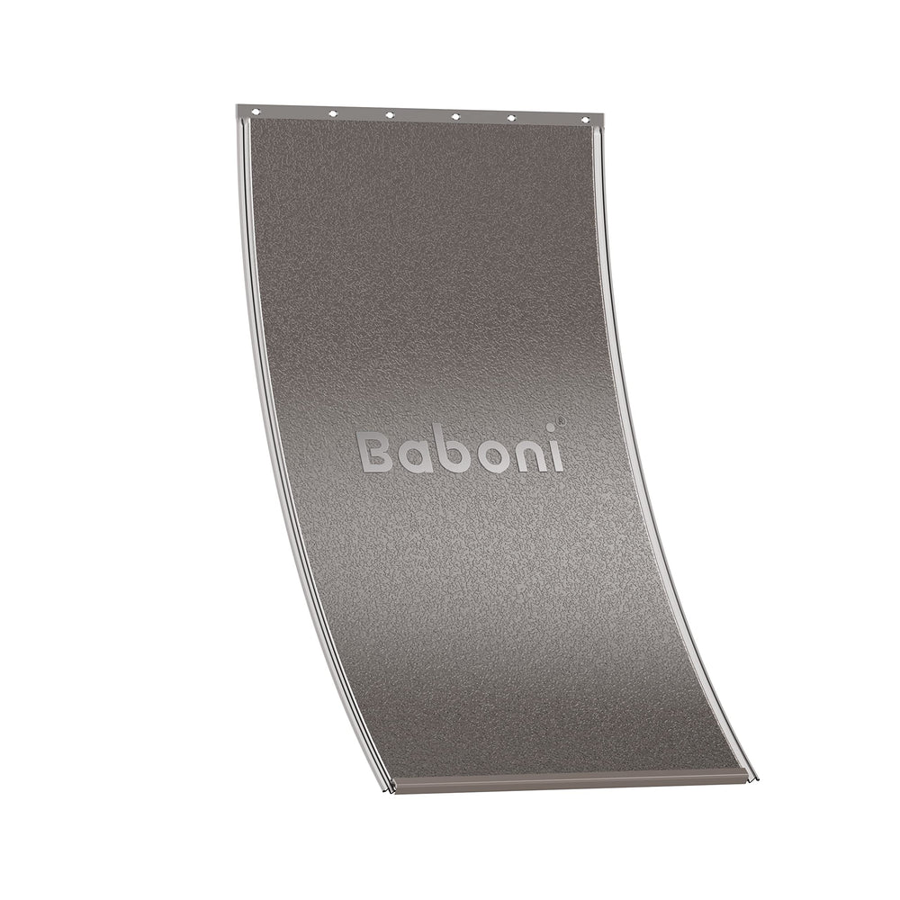 Baboni replacement flap for X-Large metal dog door with brown magnetic strip enhances weather sealing