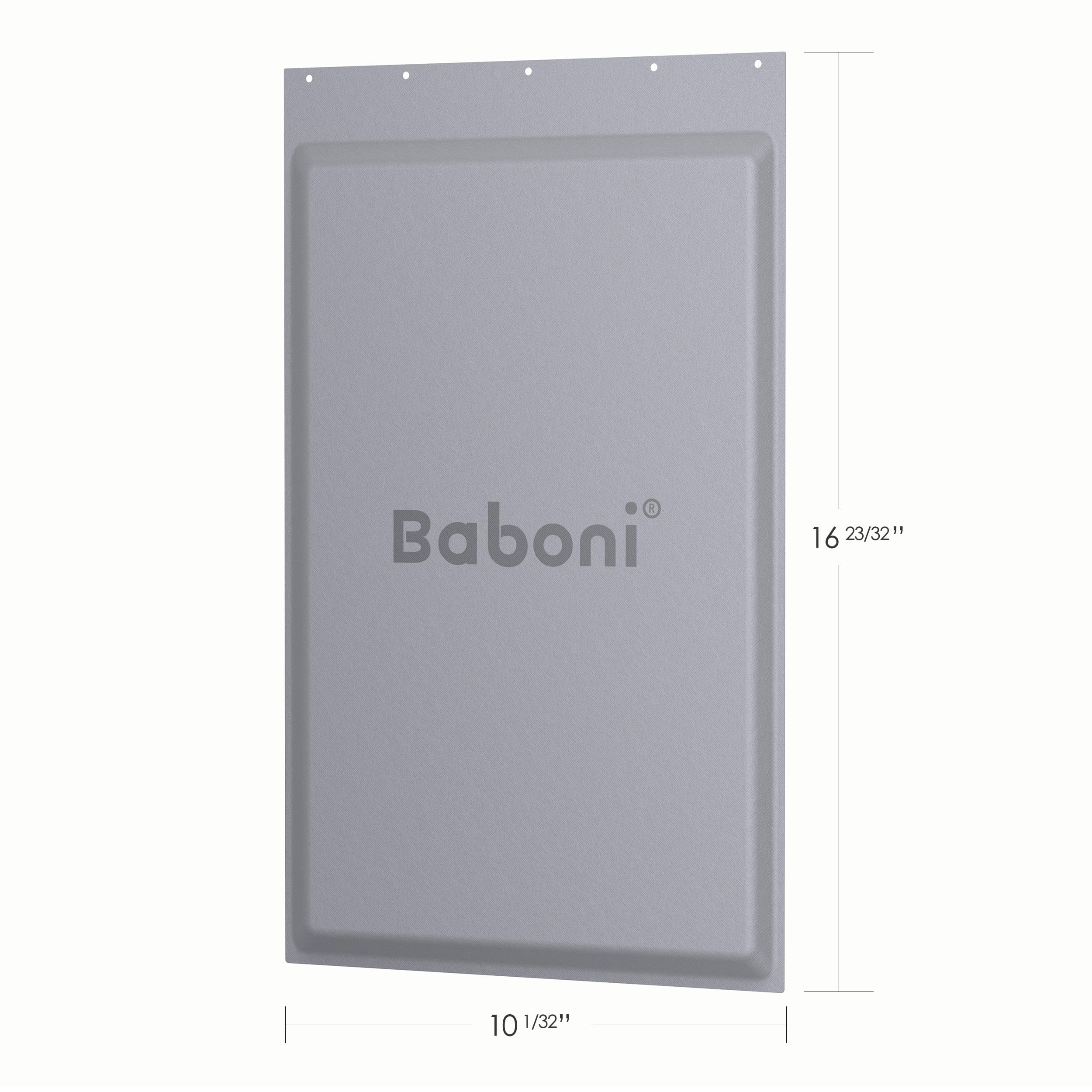 Baboni replacement insulated flap large close-up—durable seal blocks rain and cold air.