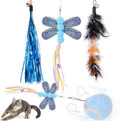 BABORUI feather tail close-up sparks playful hunting instincts