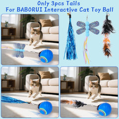 BABORUI interactive-ball tail attachment easy replacement